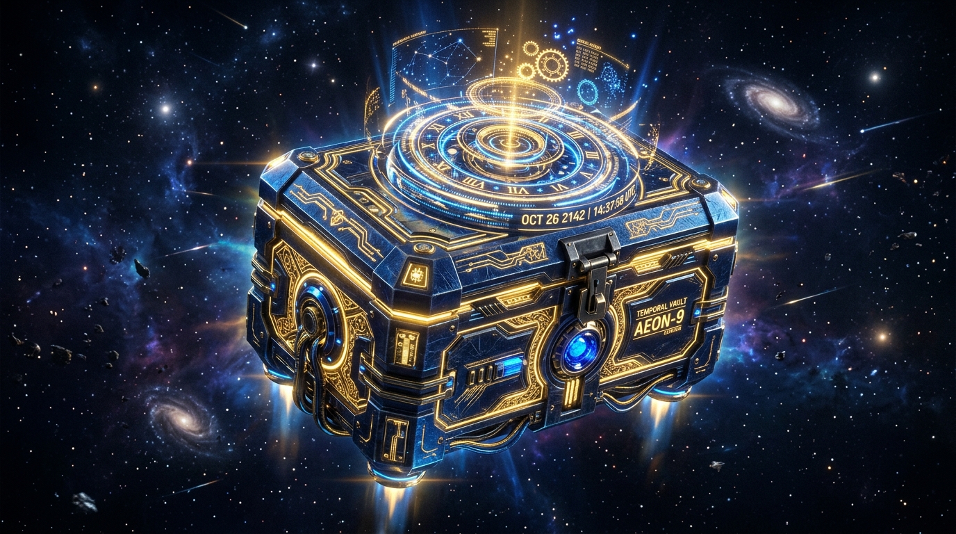 CapsuleIt Time Vault Chest